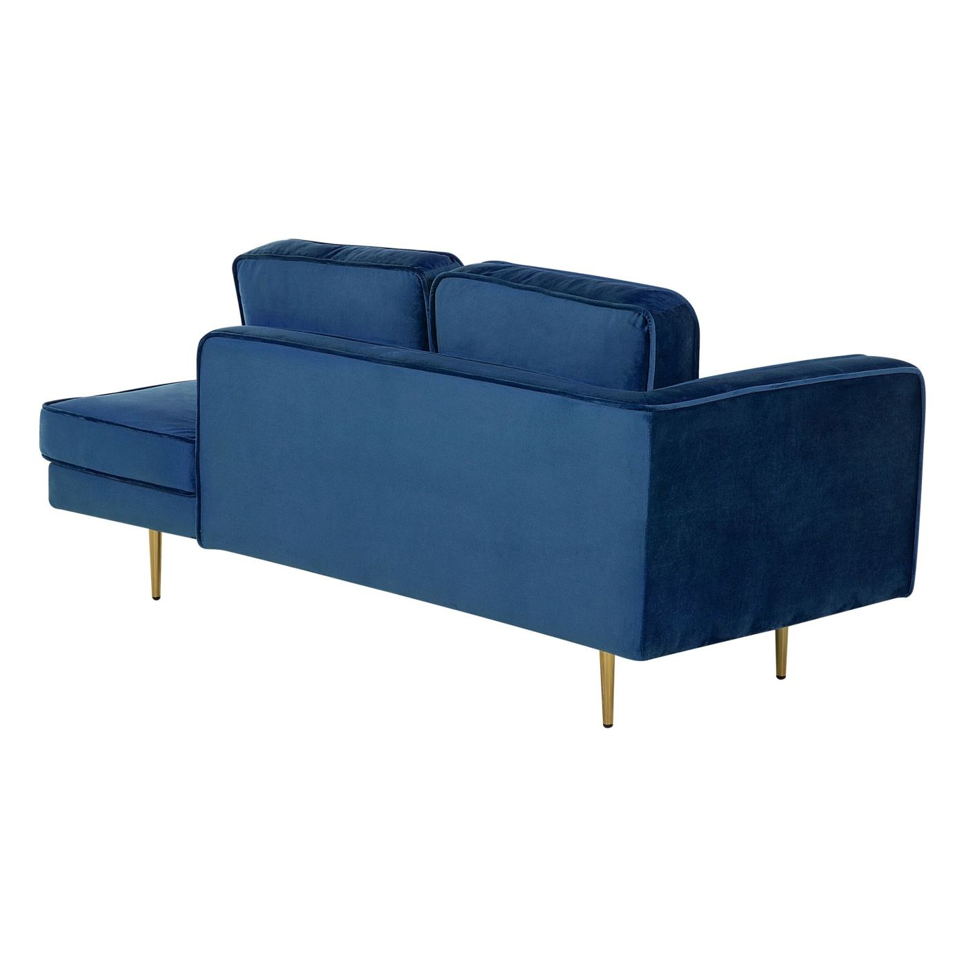 Bal oldali dívány MIRAMAS Bársony Tengerészkék - 5