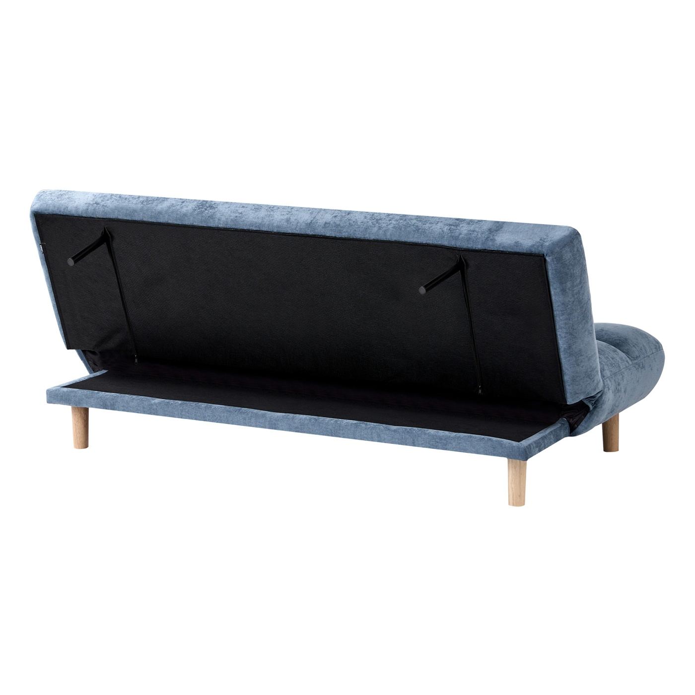 Kanapéágy 2 személyes RISOR Kék - 6