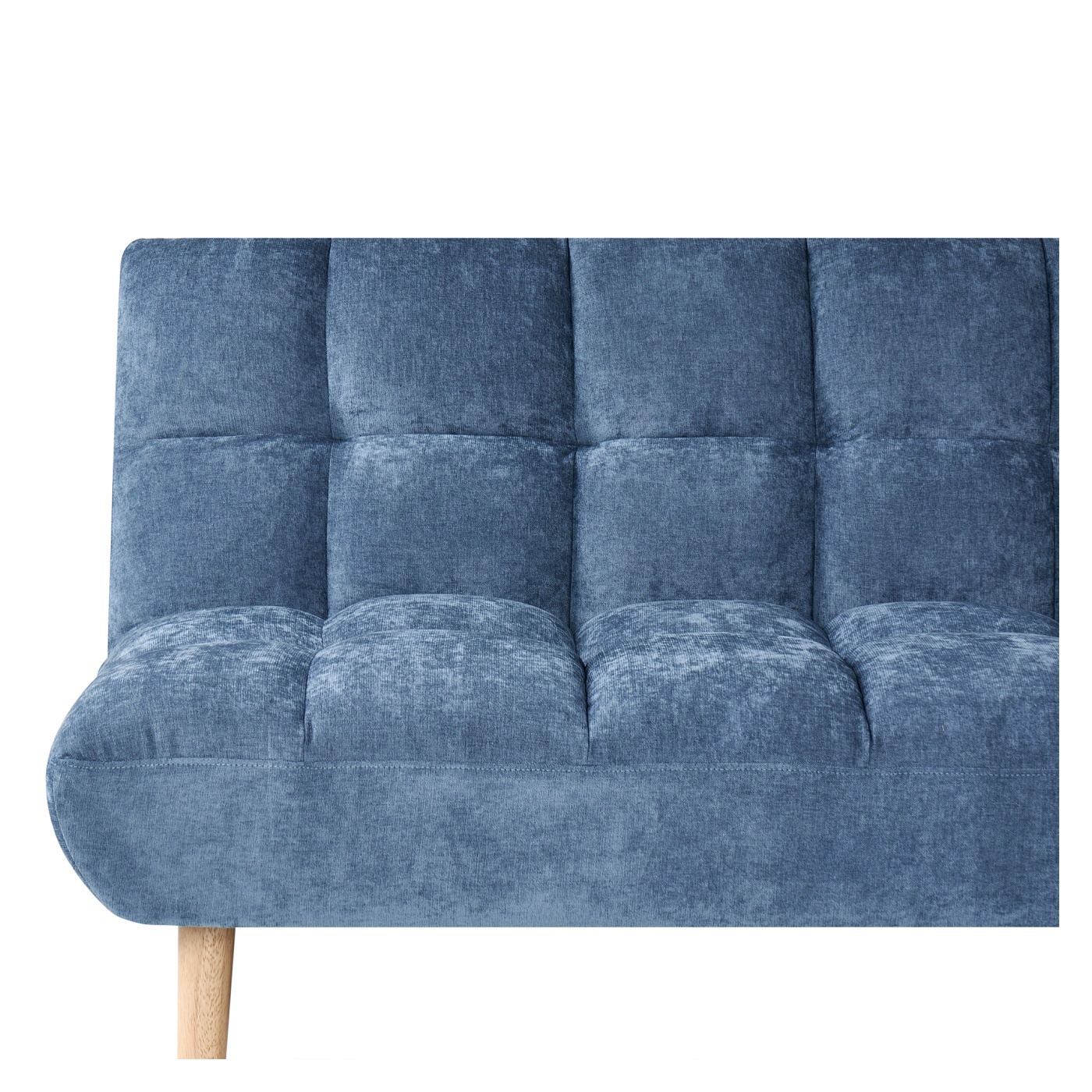 Kanapéágy 2 személyes RISOR Kék - 7