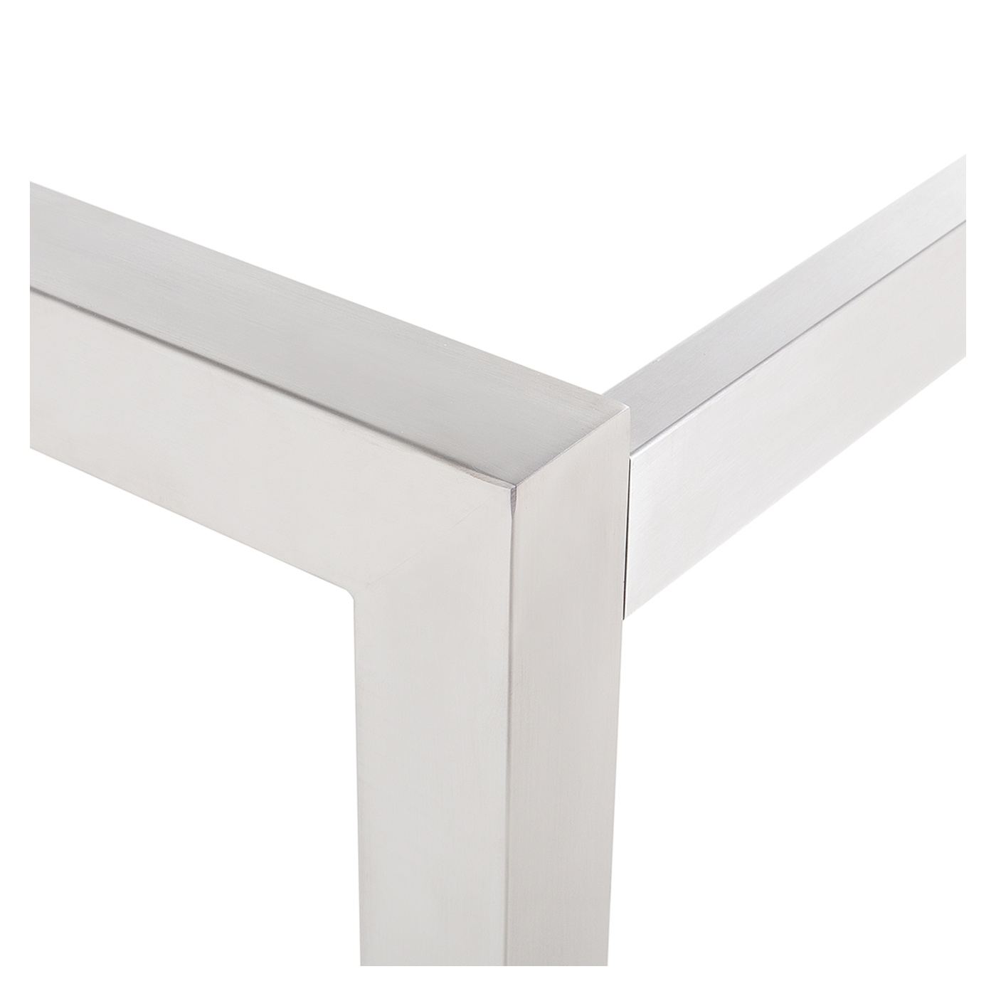 Kerti asztal GROSSETO 220 cm 100 cm Csiszolt Gránit Fekete - 5
