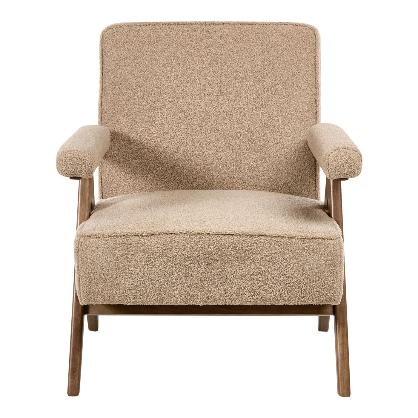 Fotel EVJE Buklé Homokbézs - 5