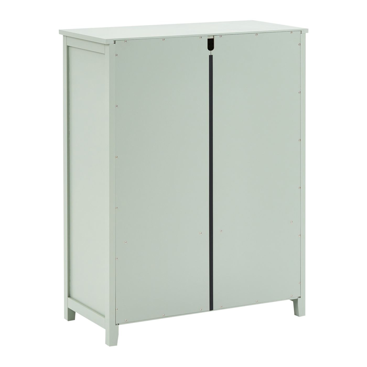 Cipőtároló szekrény BENDIGO Mentazöld - 6