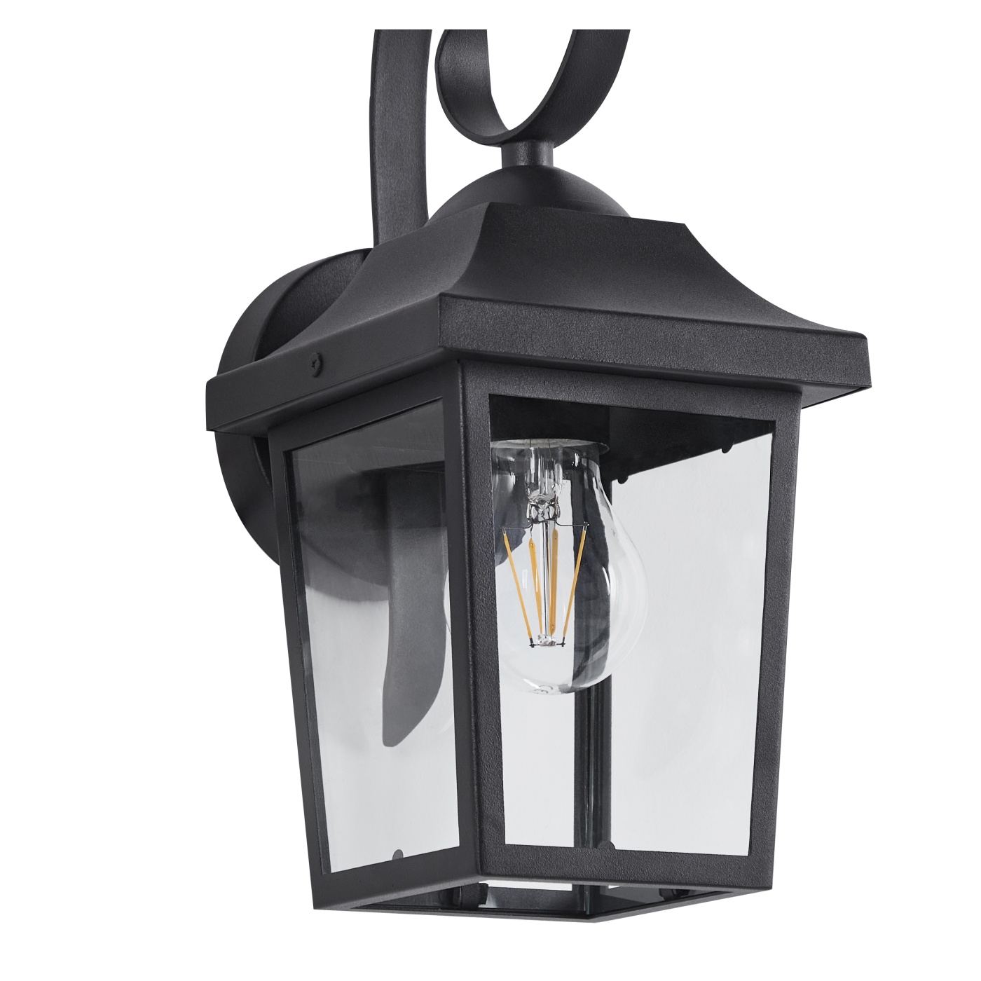 Kültéri falilámpa TANGON Fekete - 4