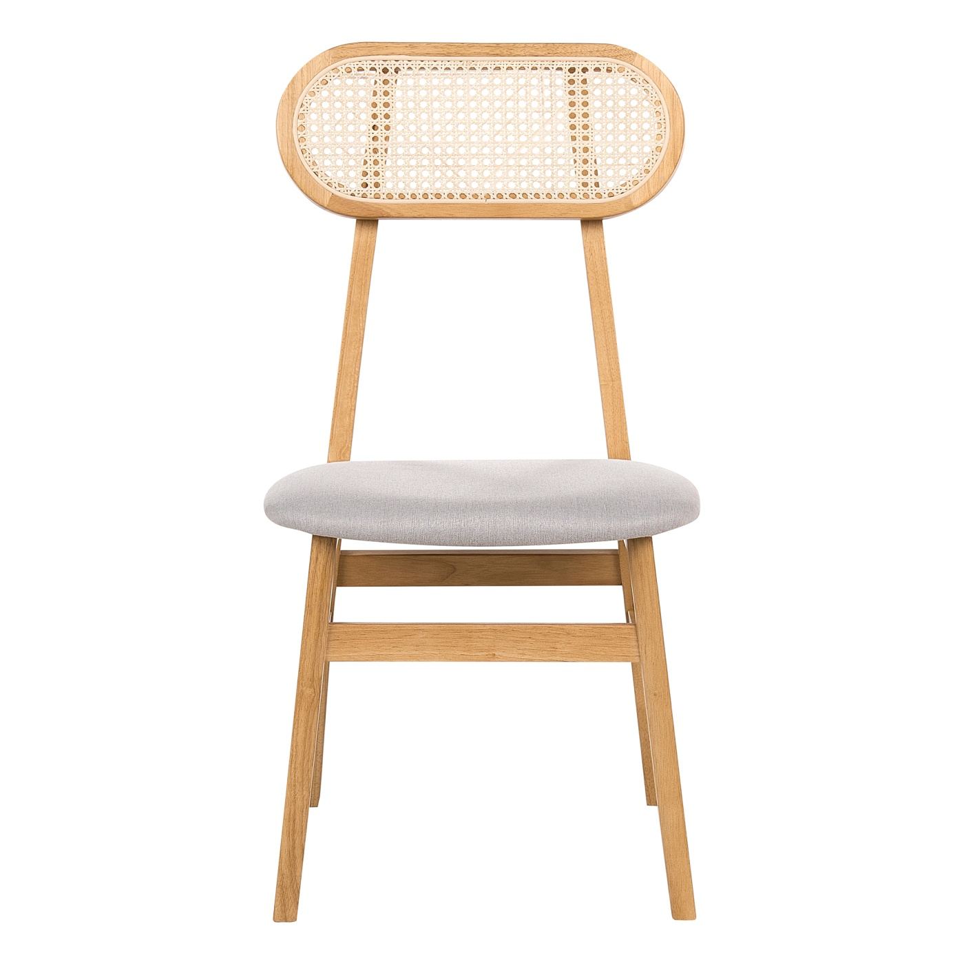 Étkezőszék kétdarabos szettben FALLON Keményfa Világosbarna - 5