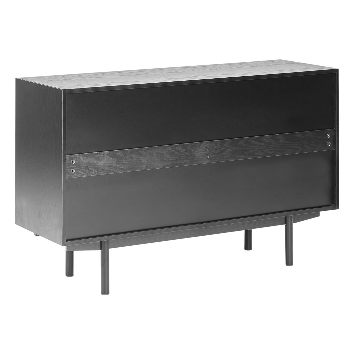 Hatfiókos komód ALCESTER Fekete - 6