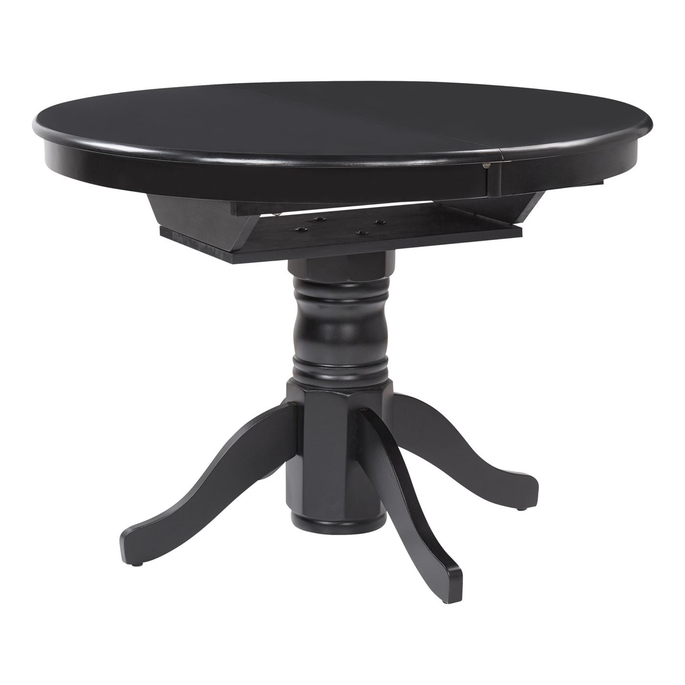 Kihúzható étkezőasztal AKRON Fekete 106 cm 106/150 cm - 4
