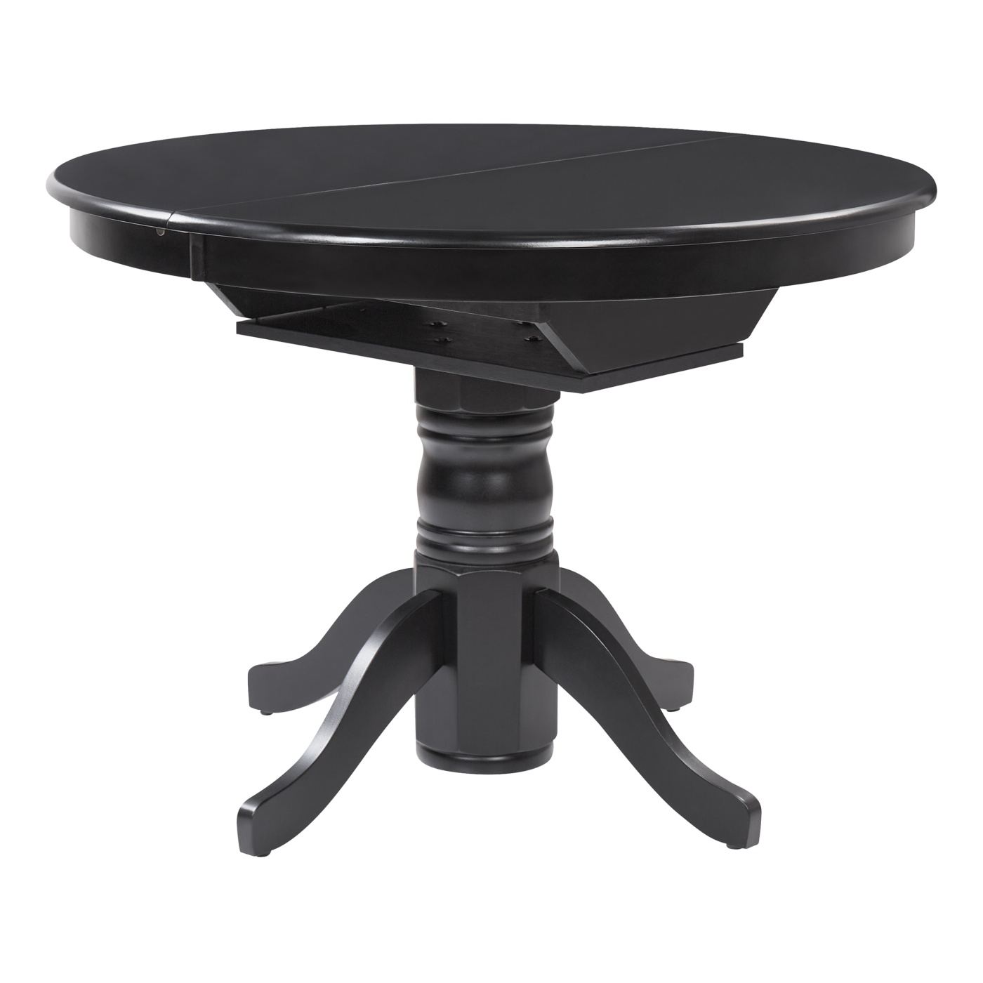 Kihúzható étkezőasztal AKRON Fekete 106 cm 106/150 cm - 5