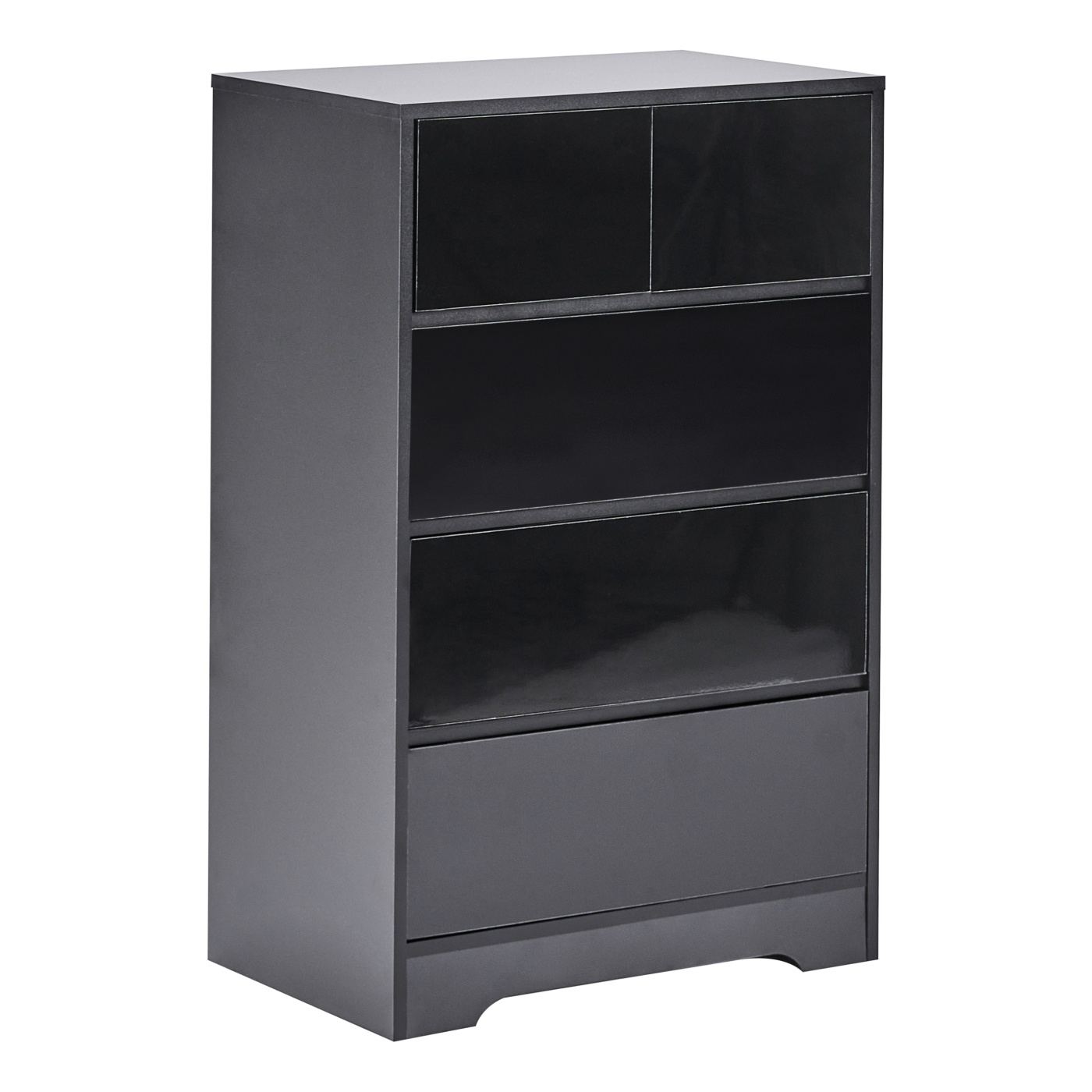 Ötfiókos komód ALBERTA Fekete - 2