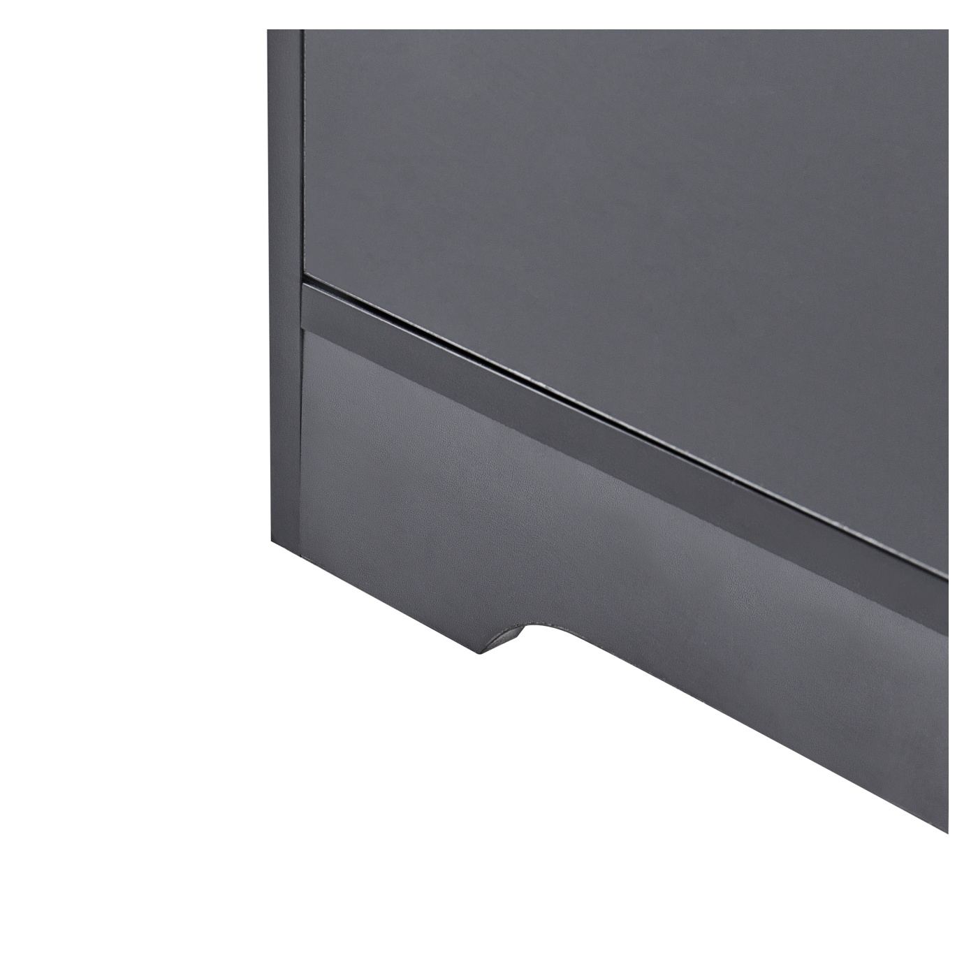 Ötfiókos komód ALBERTA Fekete - 8