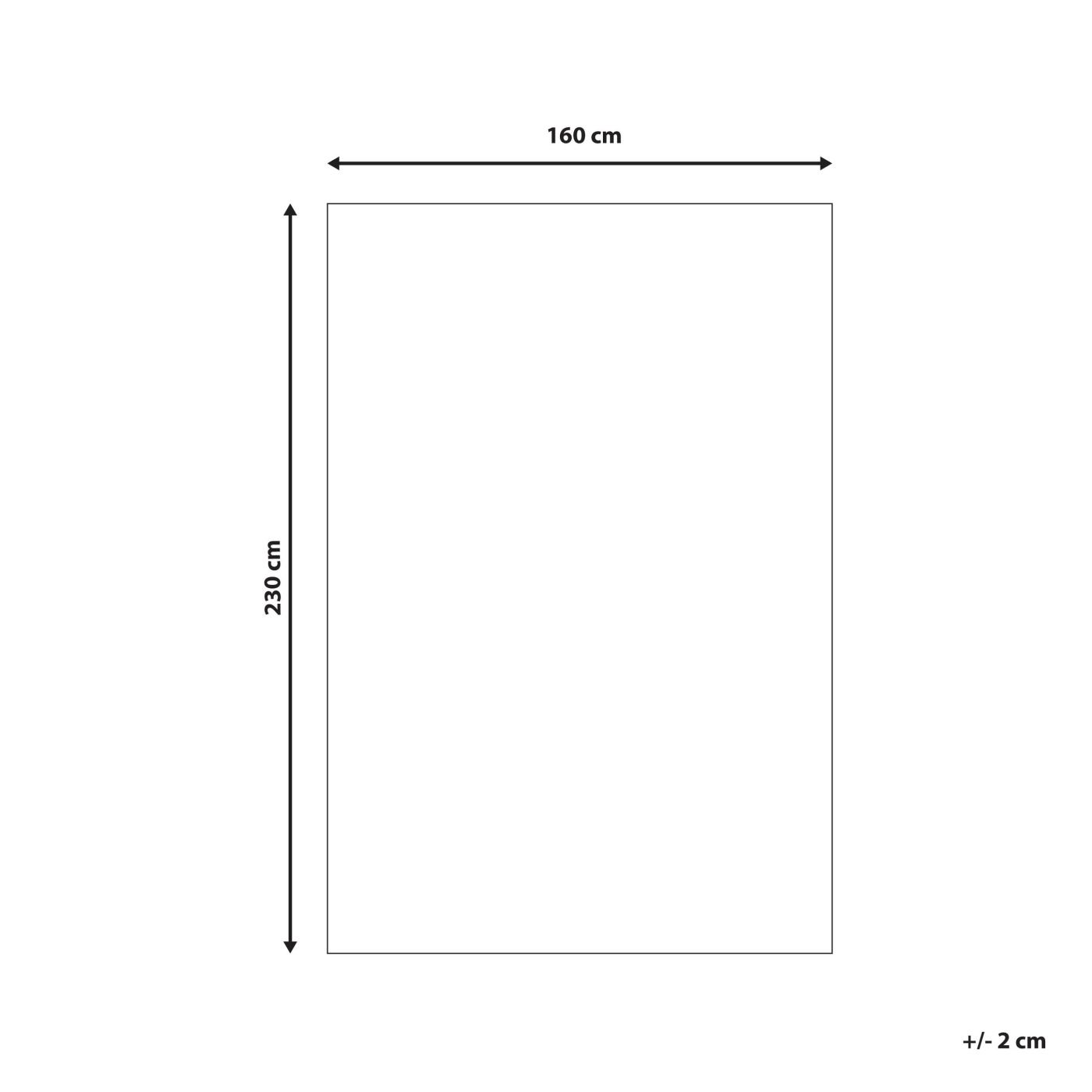Shaggy szőnyeg CIDE Kék 160 x 230 cm - 3