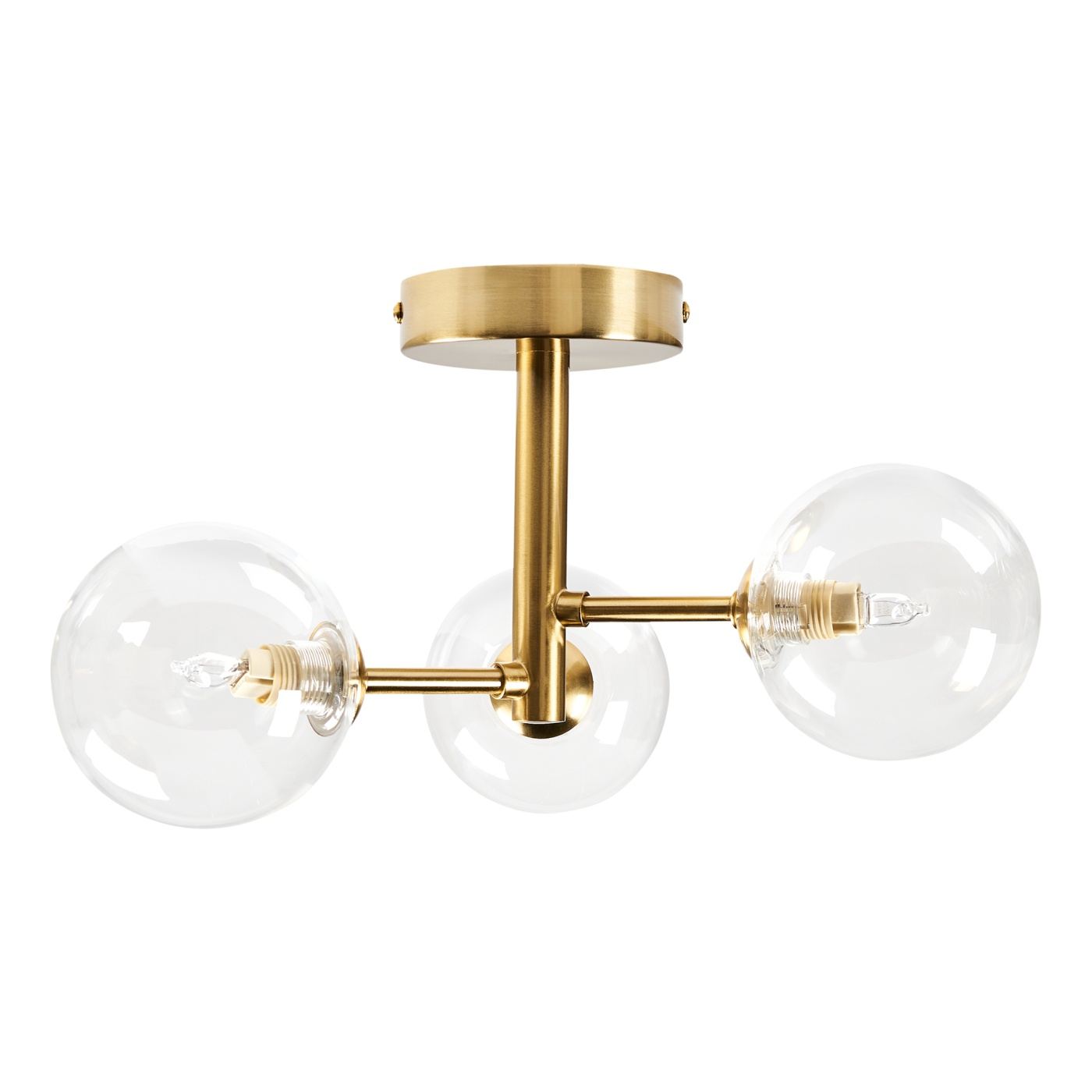 Mennyezeti lámpa MARICAO Üveg Bronz - 1