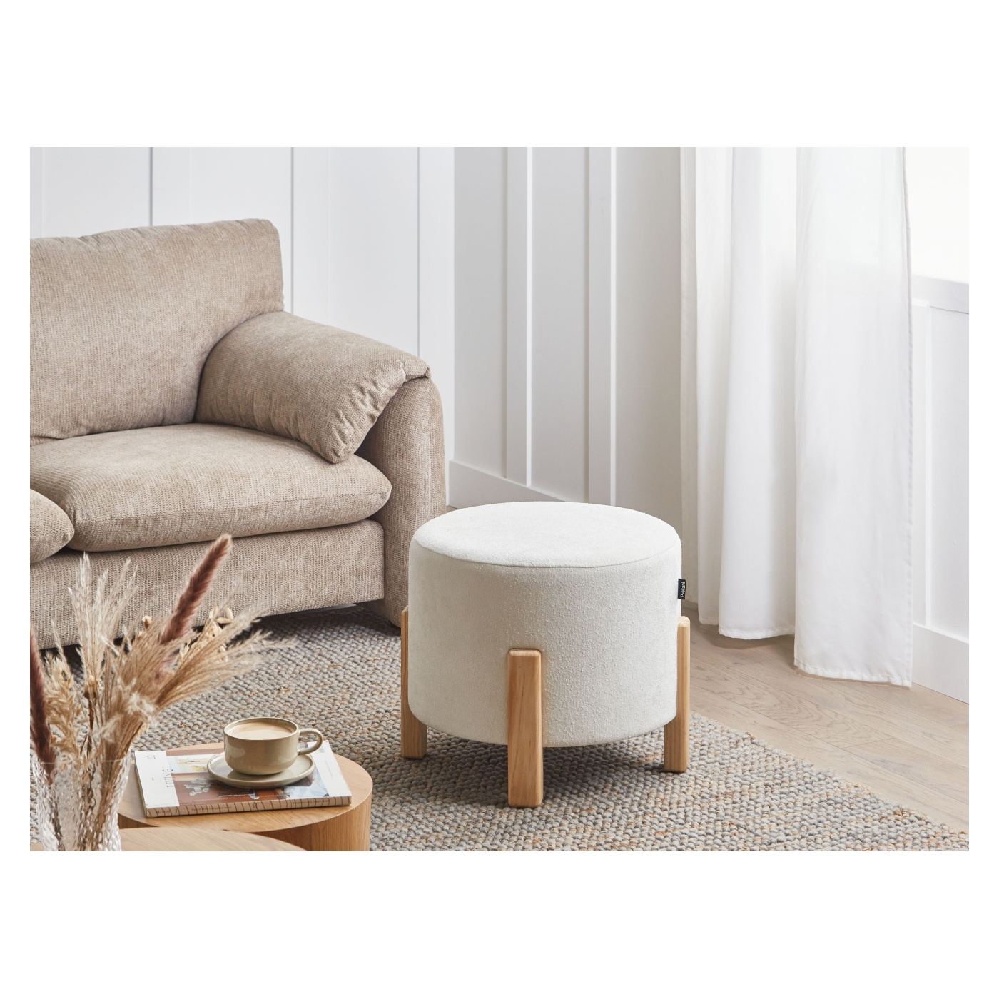 Puff TERRY Zseníliaszövet Törtfehér - 1