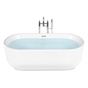 Szabadon álló fürdőkád PINEL 170 x 80 cm Fehér thumbnail 3