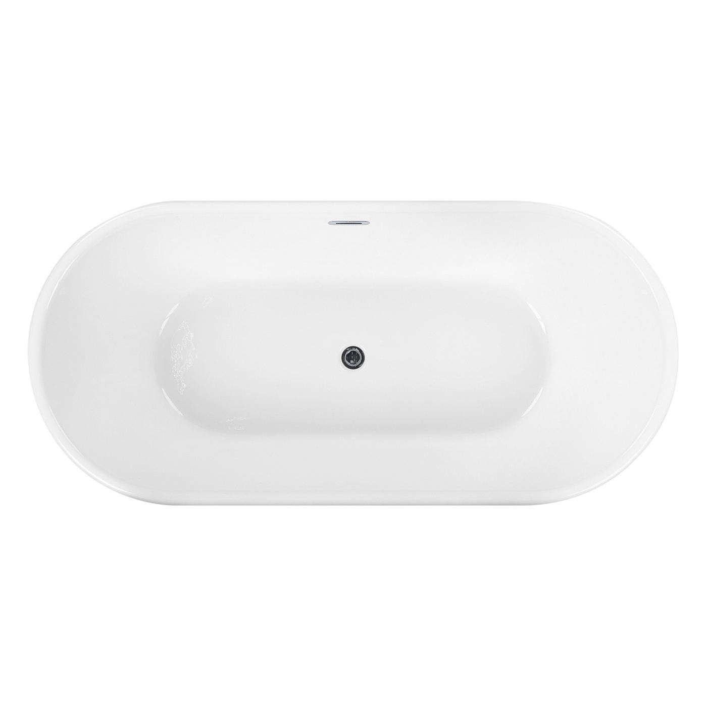 Szabadon álló fürdőkád PINEL 170 x 80 cm Fehér - 15