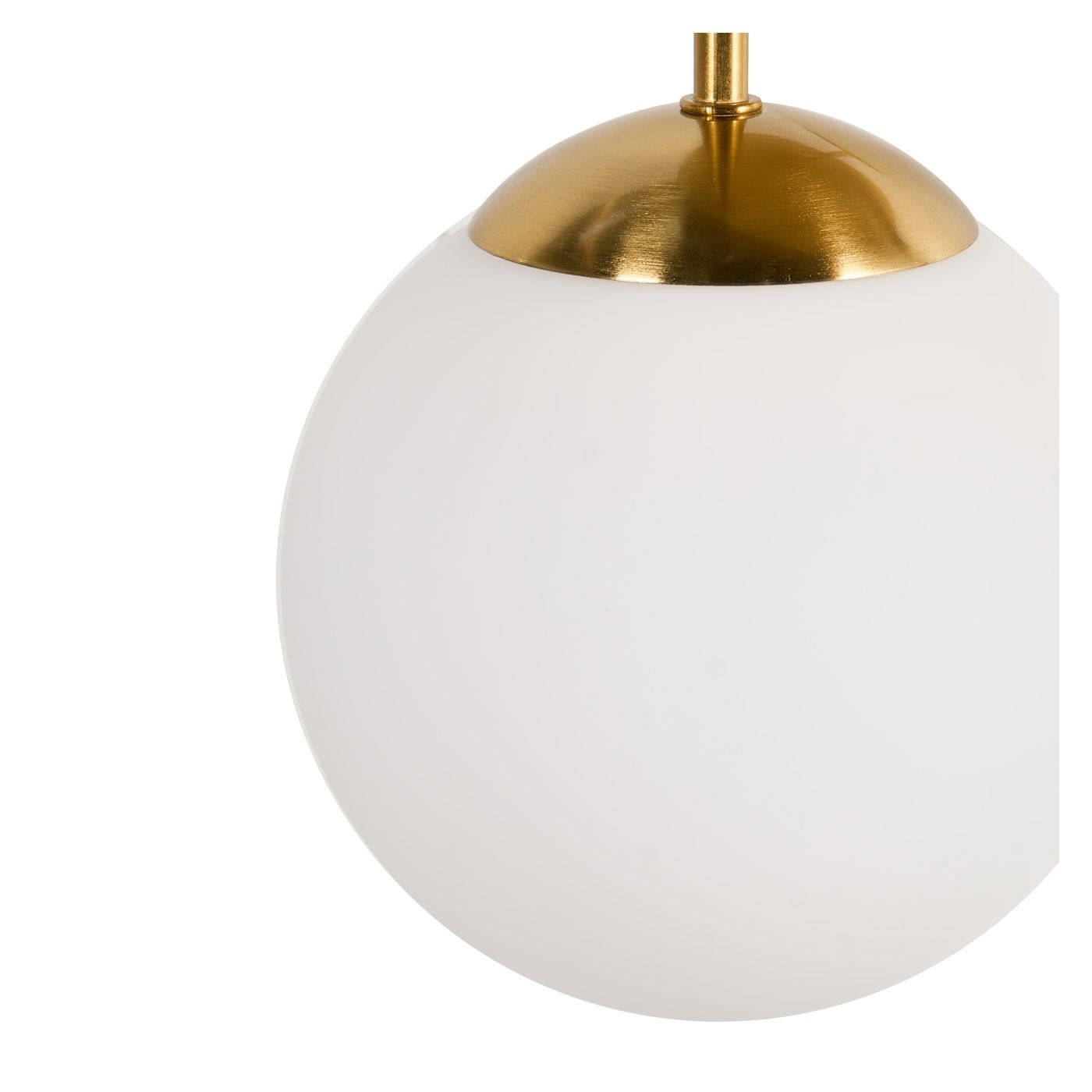 3 izzós függőlámpa RIANA Üveg Fém Bronz - 6