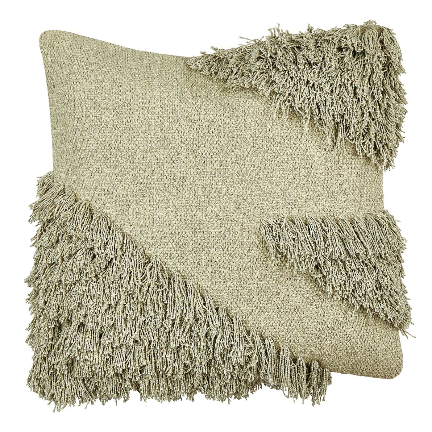 2 db díszpárna SOURWOOD Pamut 45 x 45 cm Világoszöld Geometrikus mintás - 4