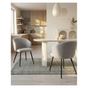 Étkezőszék kétdarabos szettben MOUNDVILLE Törtfehér thumbnail 1