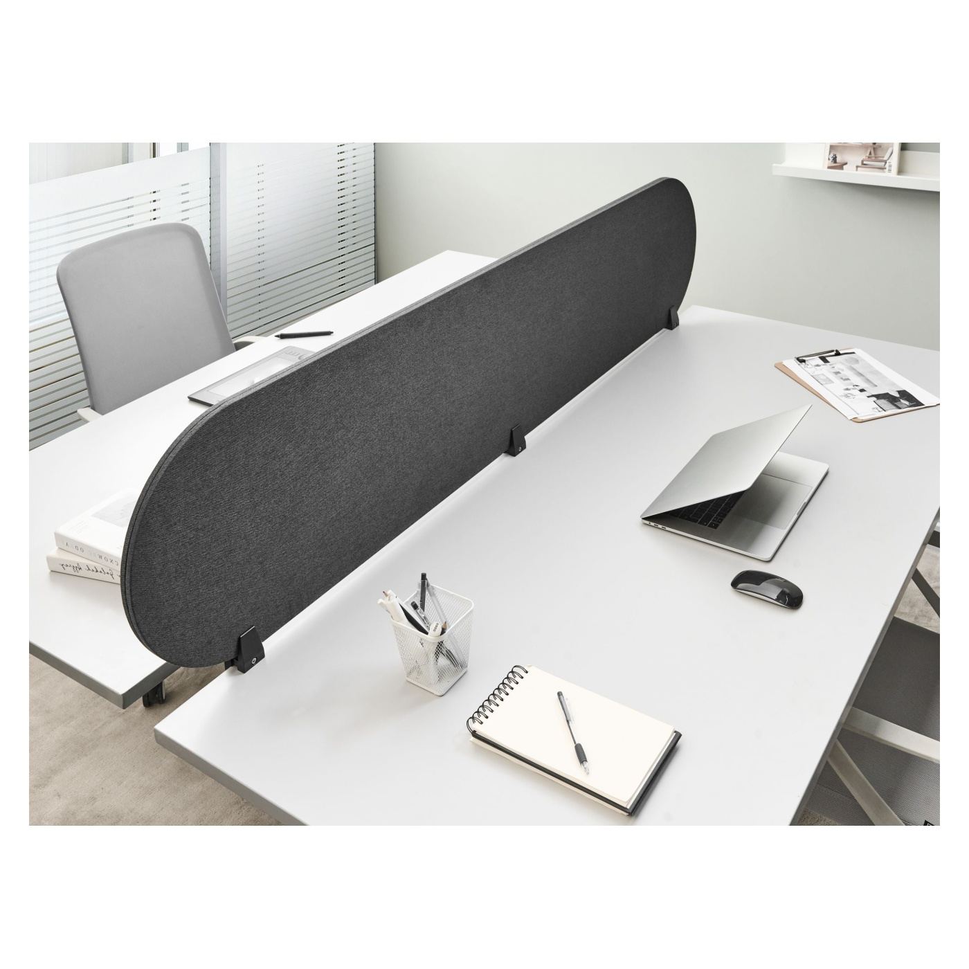 Asztali térelválasztó SPARKY Sötétszürke - 1