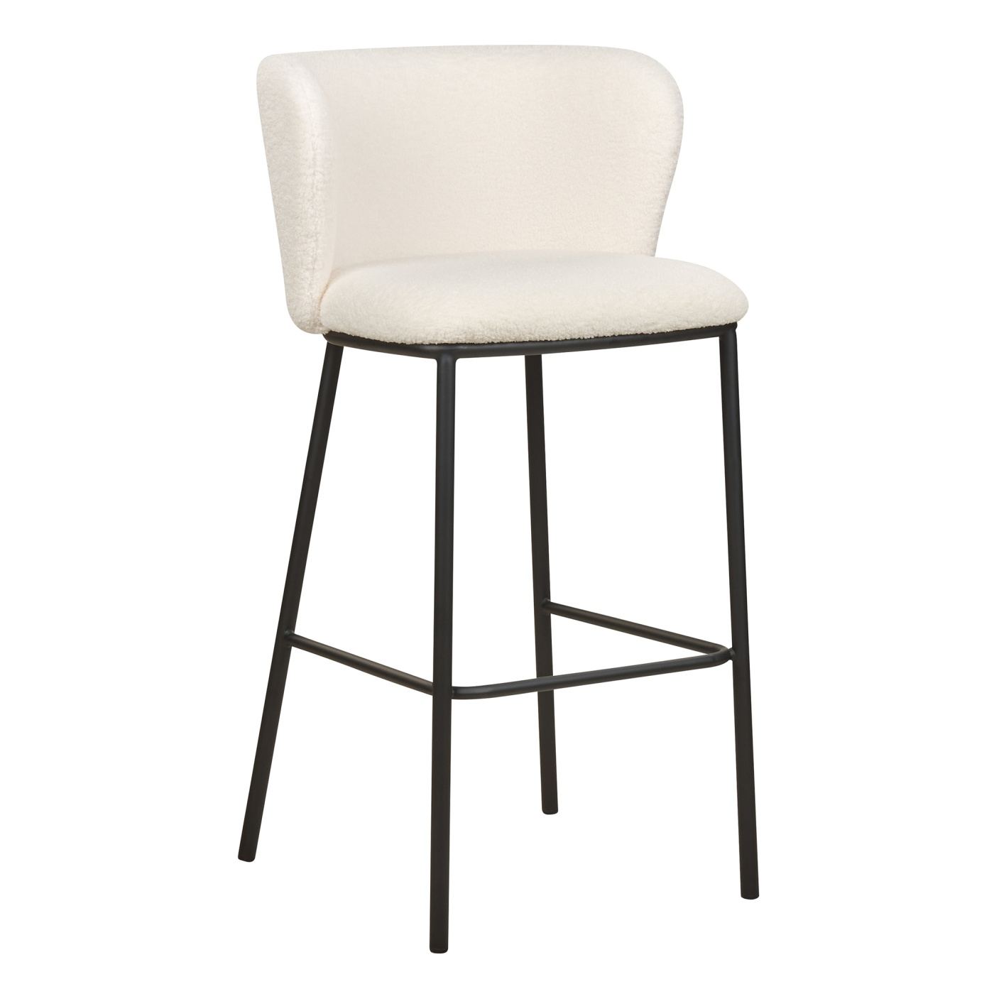 Bárszék kétdarabos szettben MINA Buklé Fehér - 5