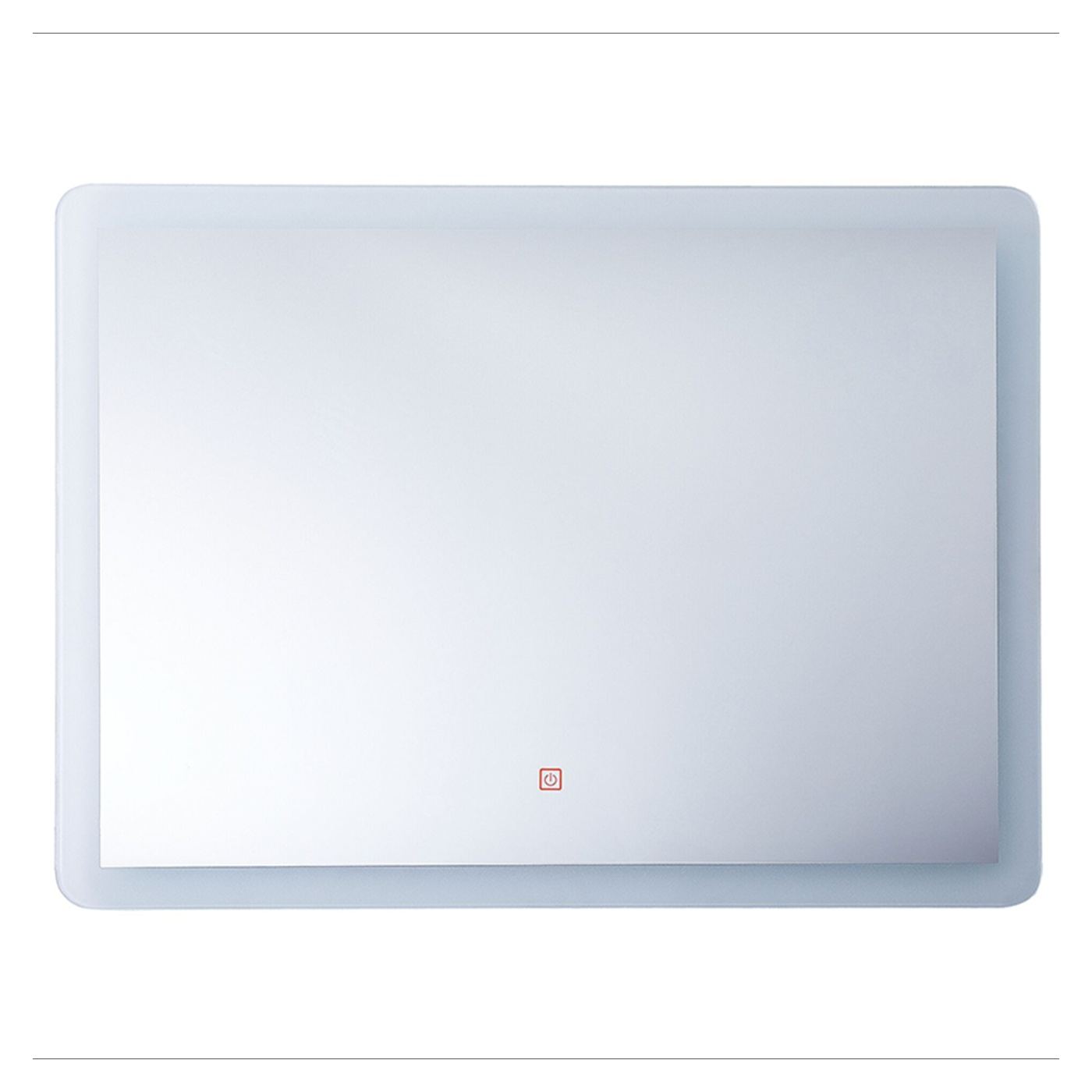 LED fürdőszobai tükör CORROY 80 cm 60 cm Ezüst - 2