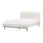 Ágy Buklé CORIO 140 x 200 cm Törtfehér thumbnail 4