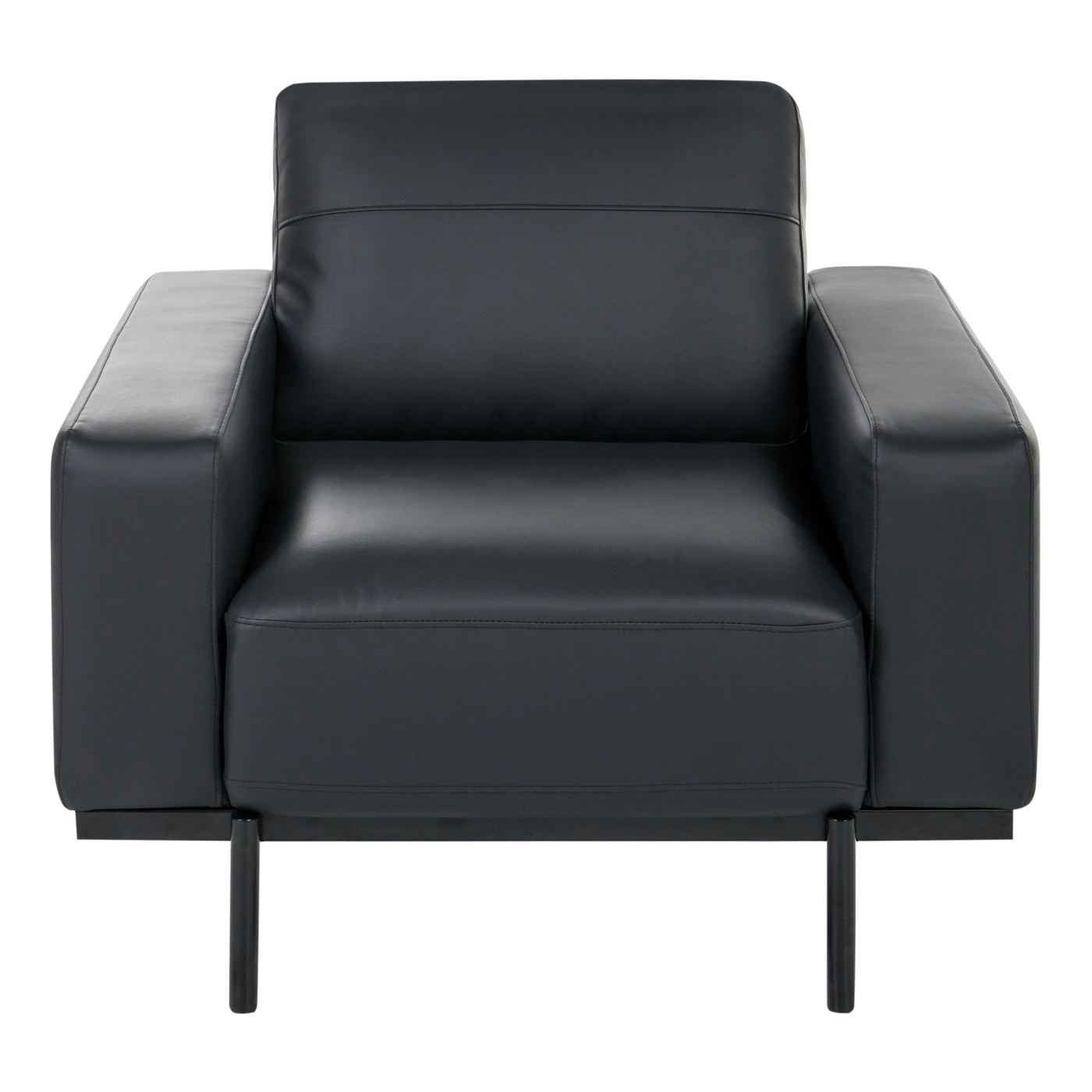 Fotel SOVIK Műbőr Fekete - 3