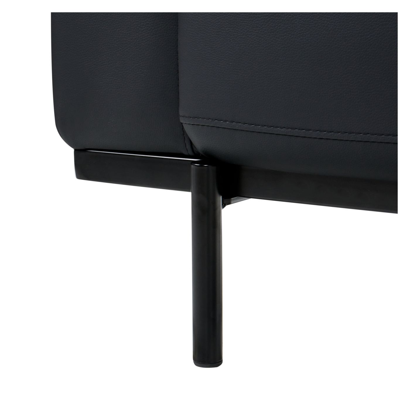 Fotel SOVIK Műbőr Fekete - 21