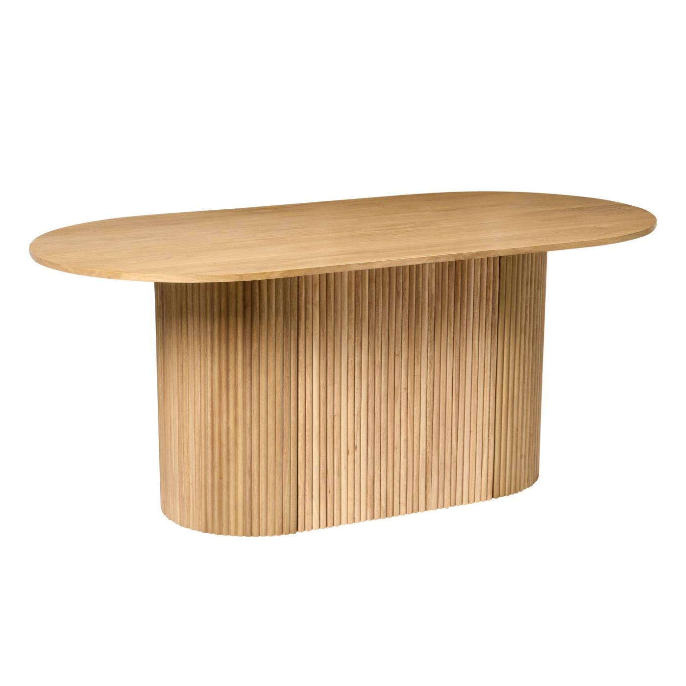 Étkezőasztal LUNNIN Világos tölgy 180 cm 90 cm - 2