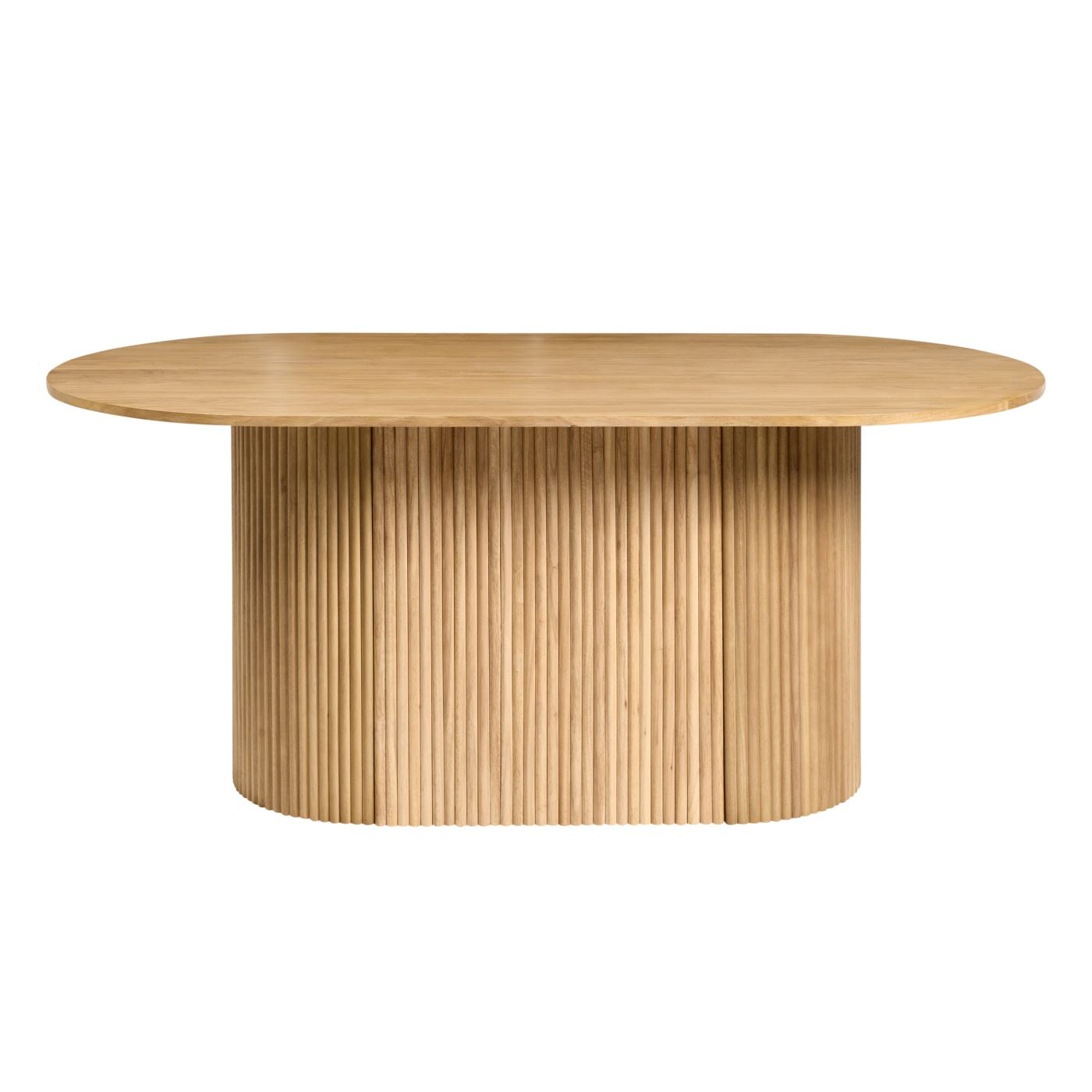 Étkezőasztal LUNNIN Világos tölgy 180 cm 90 cm - 4