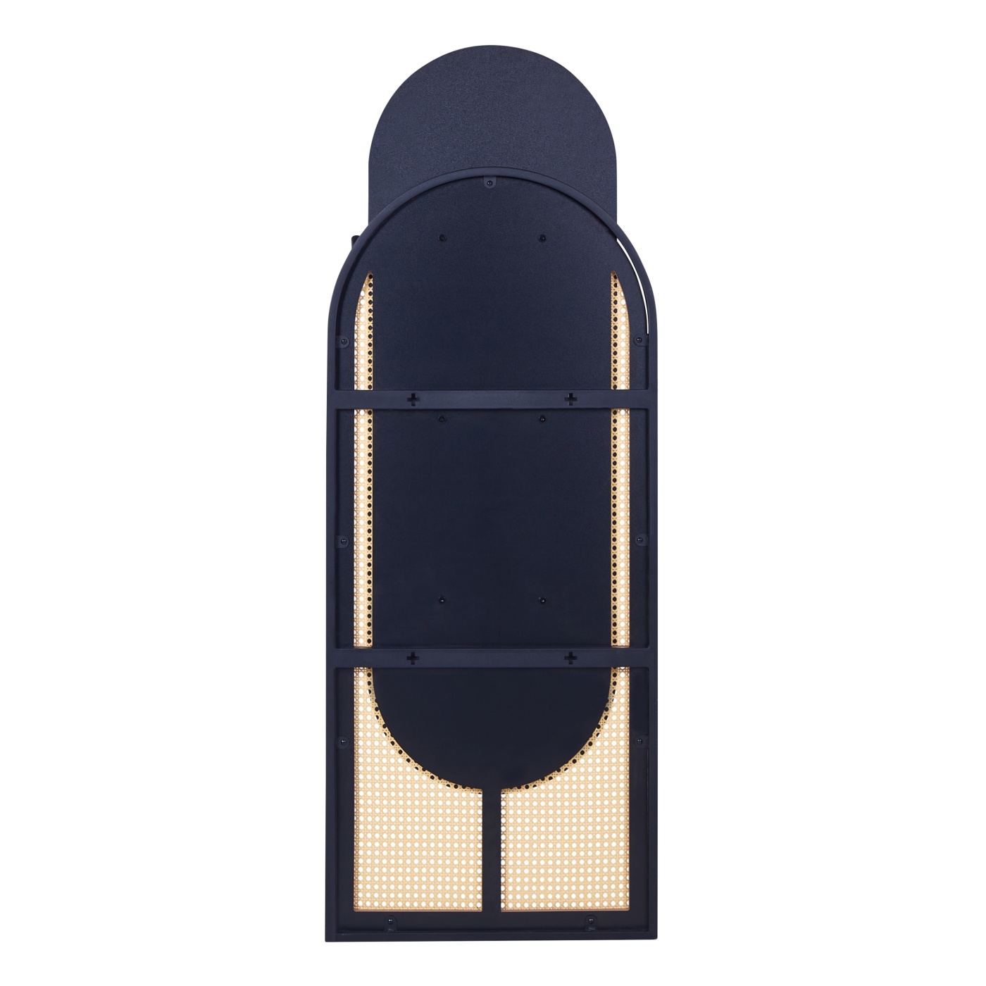 Falitükör NEVERS 53 cm 143 cm PE Rattan Természetes - 4