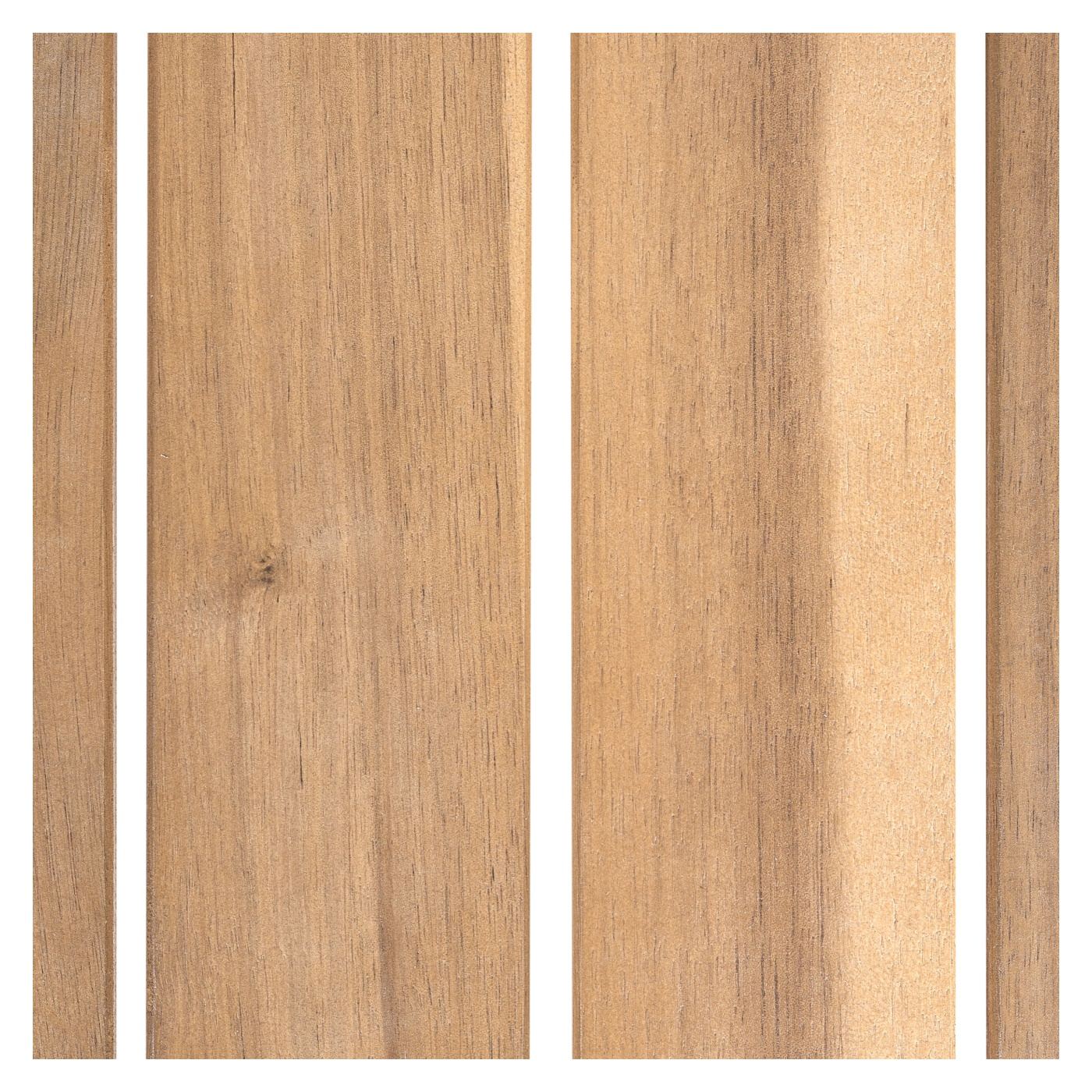 Kerti asztal CHIOGGIA 90 cm 180 cm Tanúsított akácfa Világosbarna - 8