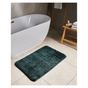 Fürdőszobaszőnyeg URLANA Sötétzöld 60 x 90 cm Mikroszálas thumbnail 1