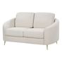 Kanapé 2 személyes TROSA Világosbézs thumbnail 4