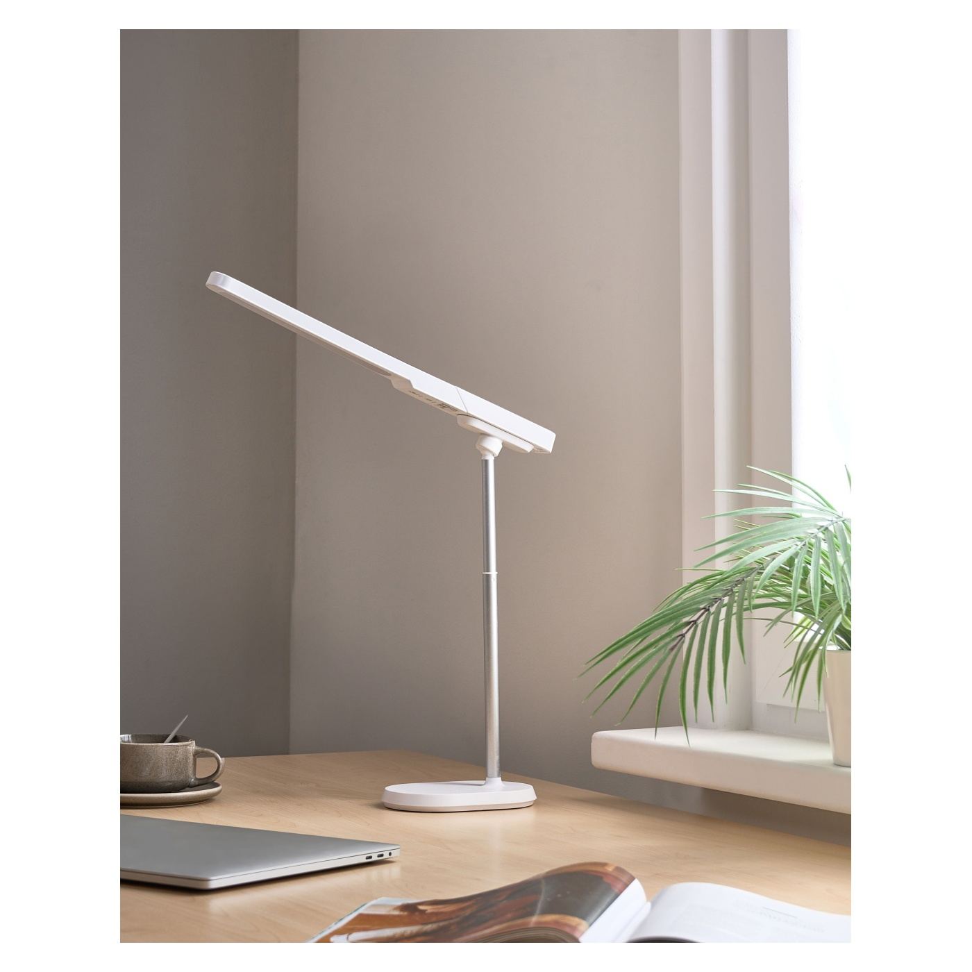 LED asztali lámpa TUCANA Dimmer funkcióval Fehér - 1