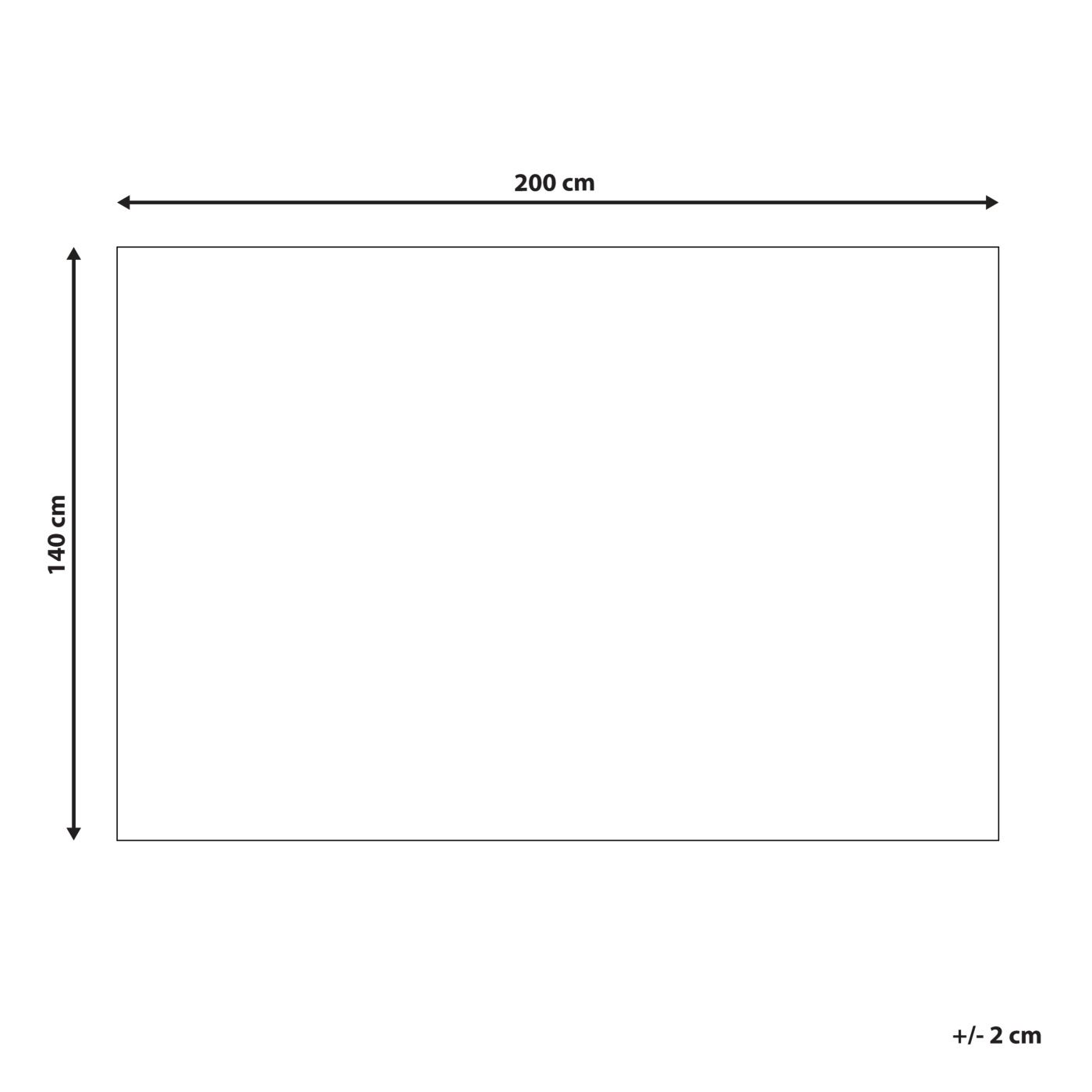 Szőnyeg VEKSE Kék 140 x 200 cm Viszkóz - 3