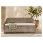 Kerti pad ülőpárnával SUSUA 189 cm Rattan Természetes thumbnail 1