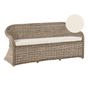 Kerti pad ülőpárnával SUSUA 189 cm Rattan Természetes thumbnail 2