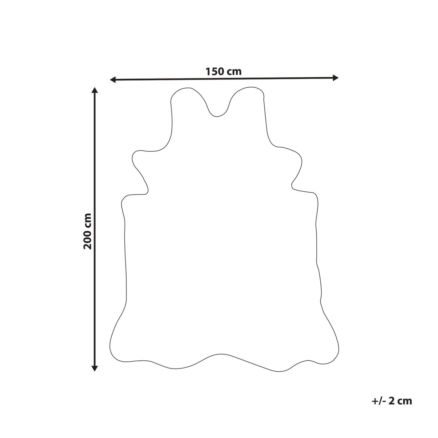 Műszőrme szőnyeg KNOLL Barna 150 x 200 cm - 3