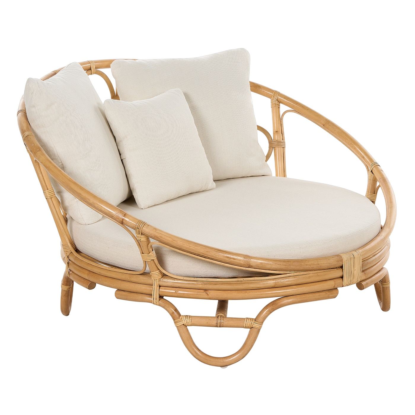 Napágy ROSSANO Rattan Természetes - 2