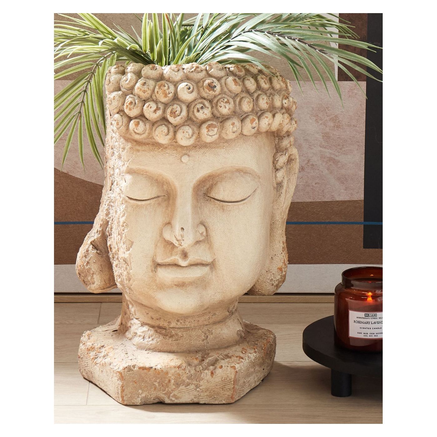 Virágcserép BUTOMUS 30 cm Homokbézs - 1