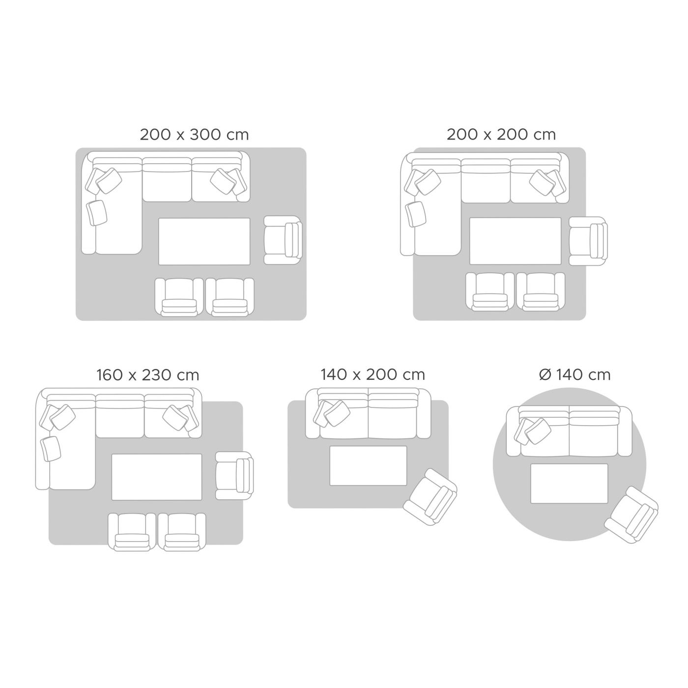 Szőnyeg TORUL Barna 160 x 230 cm Bőr - 3