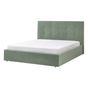 Ágyneműtartós ágy Buklé LORIENT 160 x 200 cm Zöld thumbnail 4