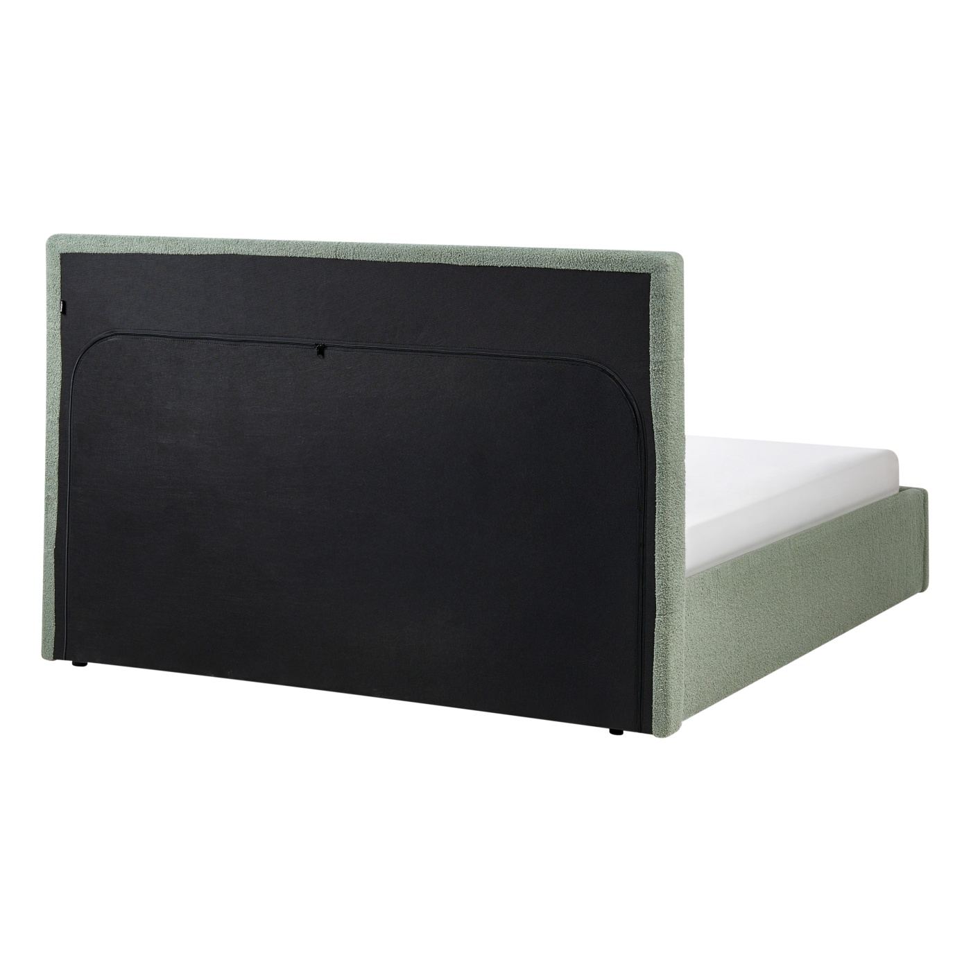 Ágyneműtartós ágy Buklé LORIENT 160 x 200 cm Zöld - 8