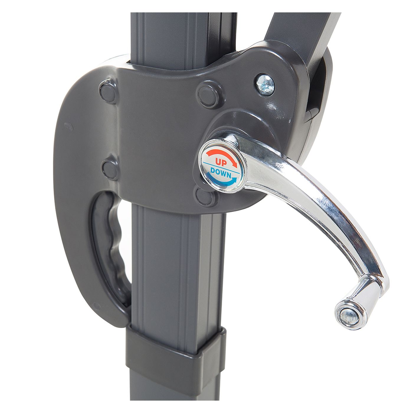 Napernyő 300 cm SAVONA Sötétszürke Szürke - 5