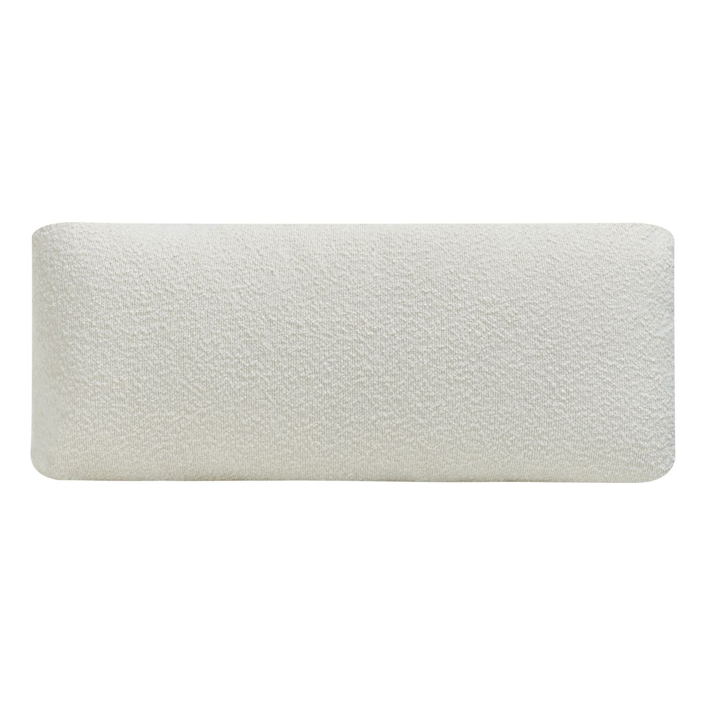 Kanapé 4 személyes NENOLA Buklé Törtfehér - 8