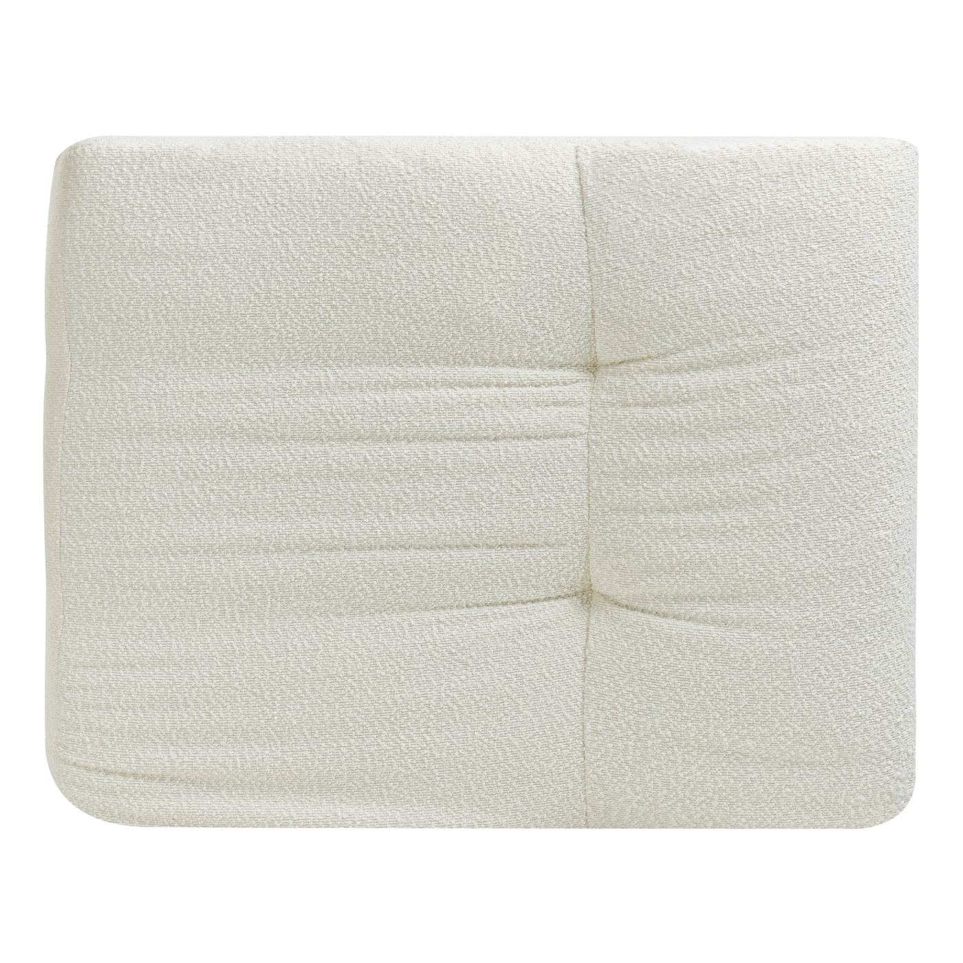 Kanapé 4 személyes NENOLA Buklé Törtfehér - 9