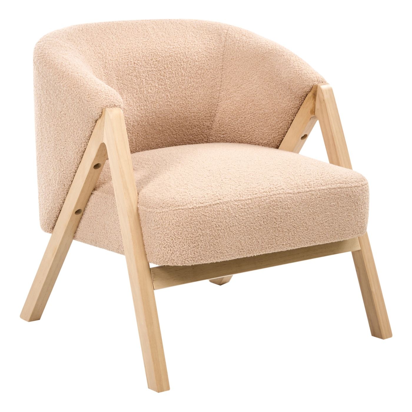 Fotel SKEI Buklé Bézs - 5