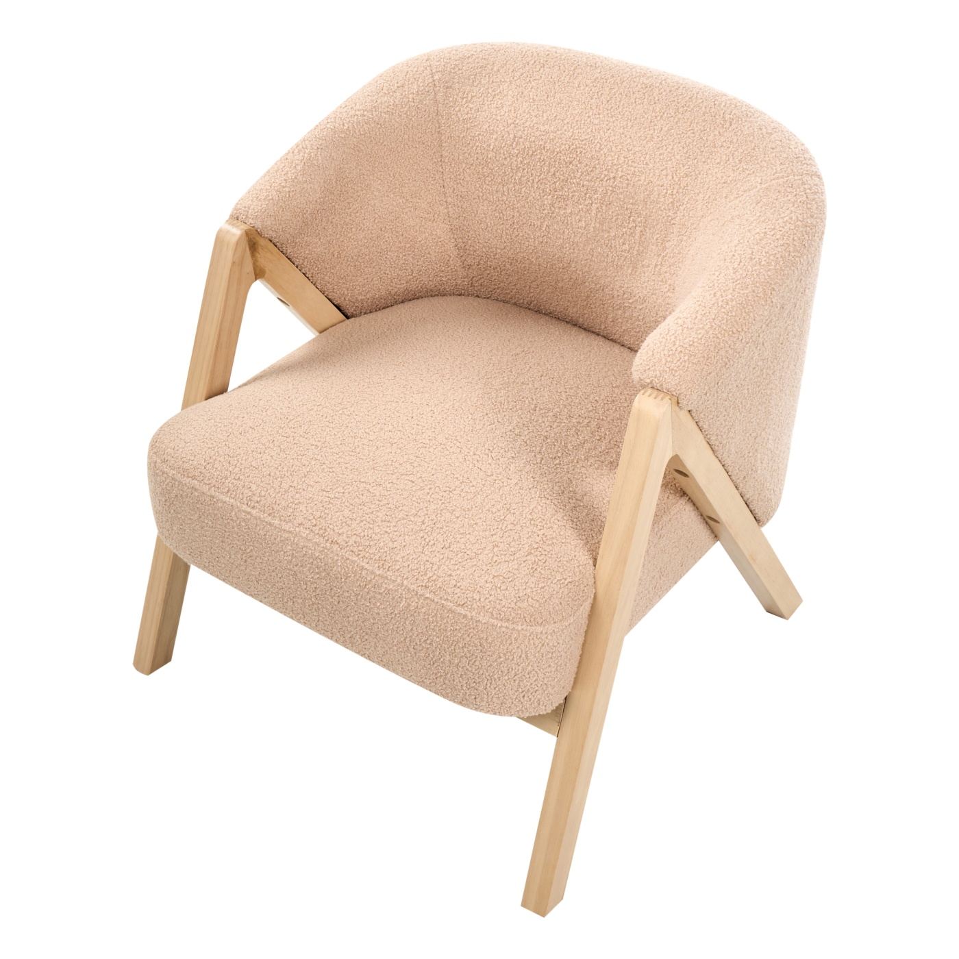 Fotel SKEI Buklé Bézs - 11