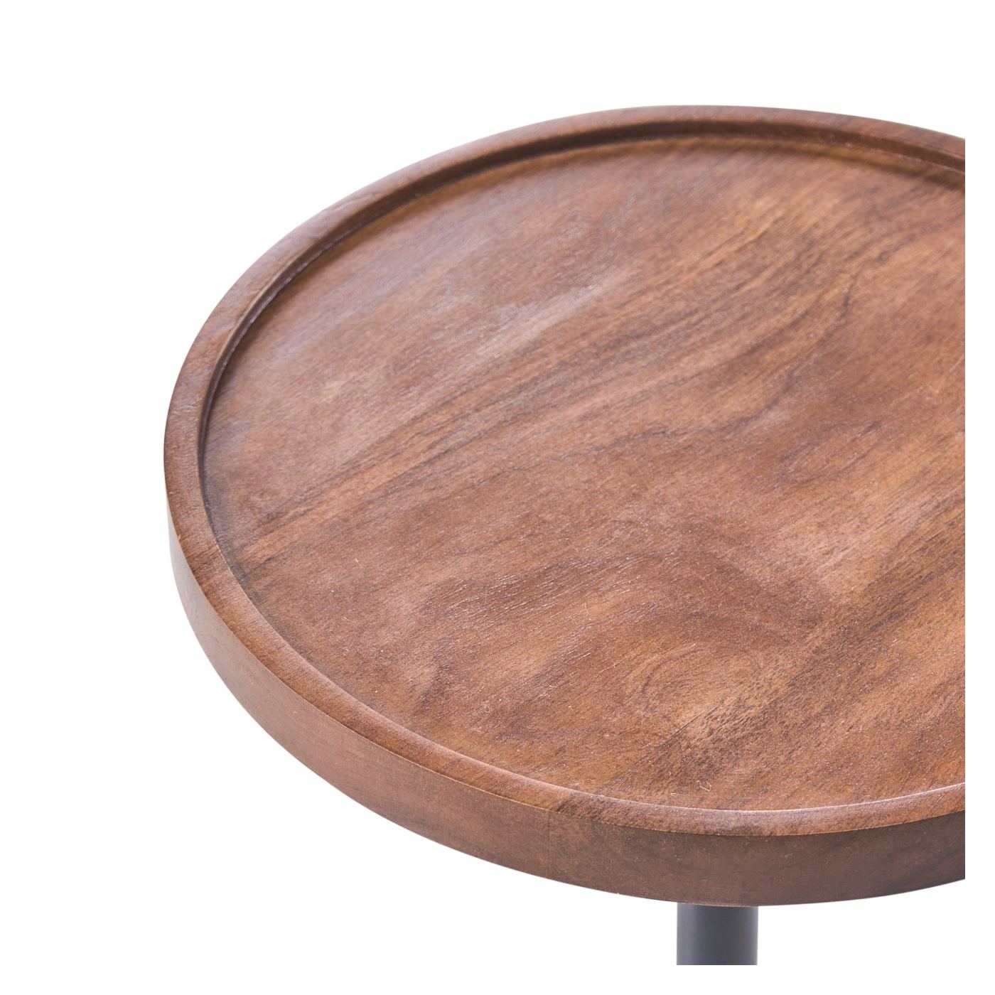 Kisasztal RAINY Fém Fekete - 4