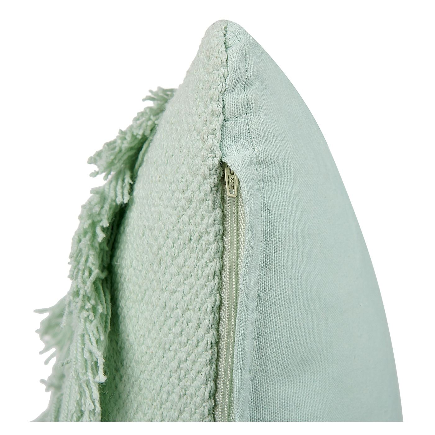 2 db díszpárna BACOPA Pamut 45 x 45 cm Zöld Cikk-cakk mintás - 6